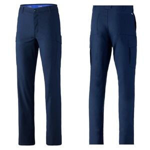 Cintas Comfort Flex Pro Navy Blue Cargo Pants‎ Workwear Size 26x36 NWT
